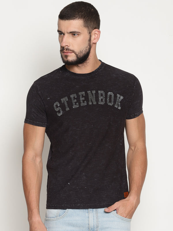 Men's Garment Dyed Crew Neck T-Shirt