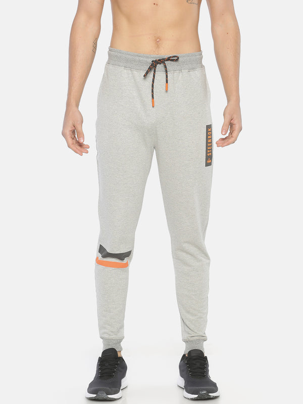 Grey Melange Jogger Pant